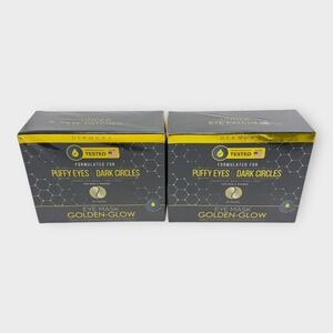 Dermora Under Eye Patches Eye Mask Golden-Glow Puffy Eyes Dark Circles 40 Pairs